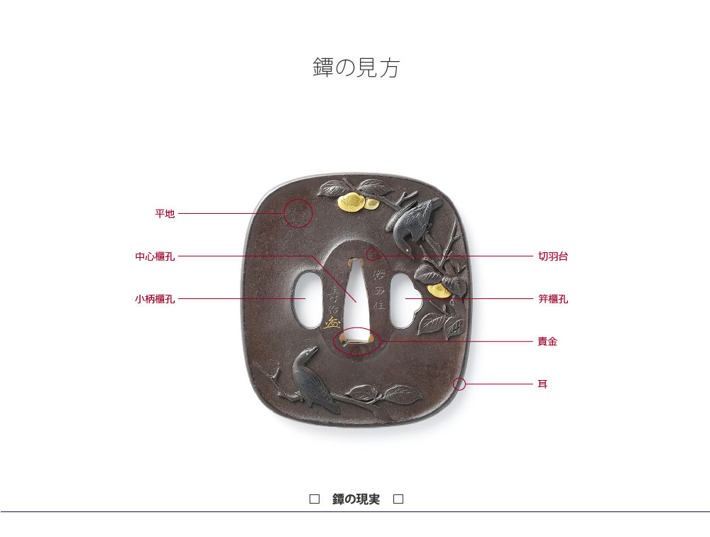 鐔の見方